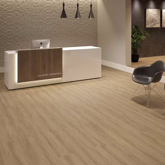 4 mm dicker, 0,3 mm dicker, wasserdichter Luxus-Vinyl-Klick-PVC-/LVT-/LVP-Bodenbelag